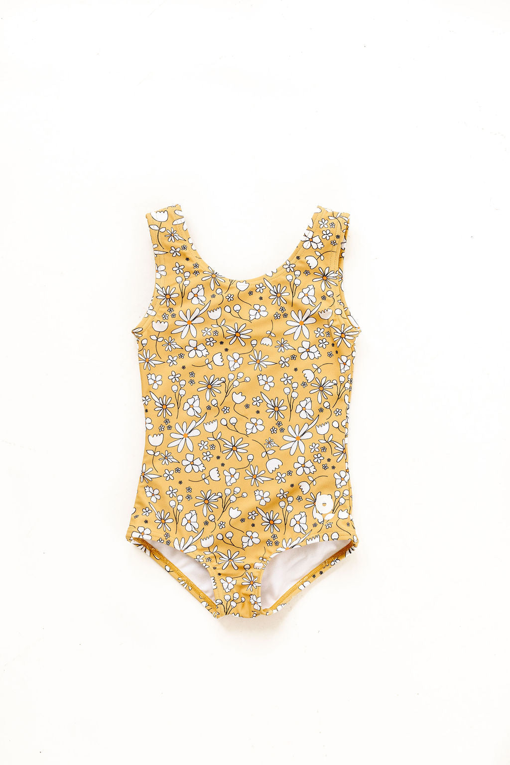 最先端 Yellow Floral Gymnastics and Dance Leotard | Posey Wear バレエ